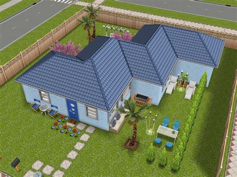 Turning a flat, boring wall into a work of art can be as simple as adding some wooden planks. Pin on Sims Freeplay House Plans
