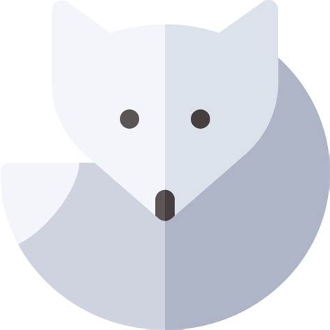 Arctic Fox Free Animals Icons