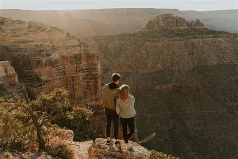 Grand Canyon Couples Shoot Arizona Adventure Session — California Wedding And Elopement