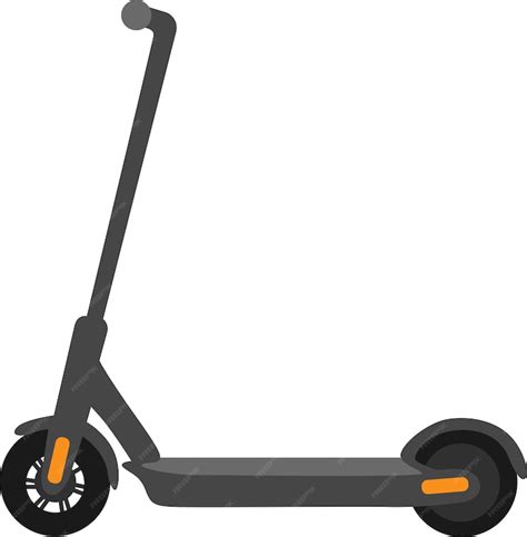 Premium Vector Electric Kick Scooter Gyro Modern Ecology Vehicle Speed Scooter On Battery