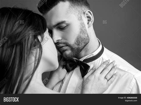 Elegand Couple Kissing Image And Photo Free Trial Bigstock