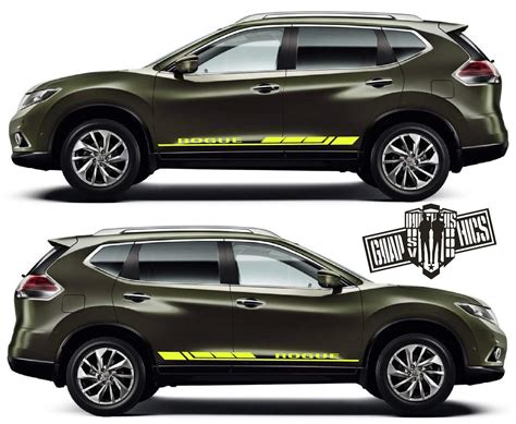 Custom Decal Vinyl Racing Stripe Stickers For Nissan Rogue