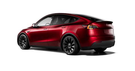 Tesla Model Y In Midnight Cherry Now Available In Europe Arenaev