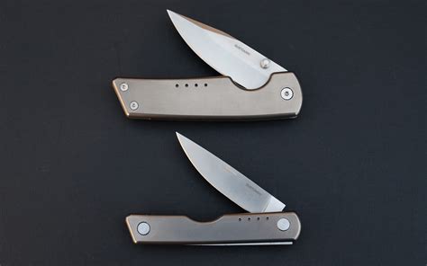 Quiet Carry Titanium Pocket Knives Everyday Carry