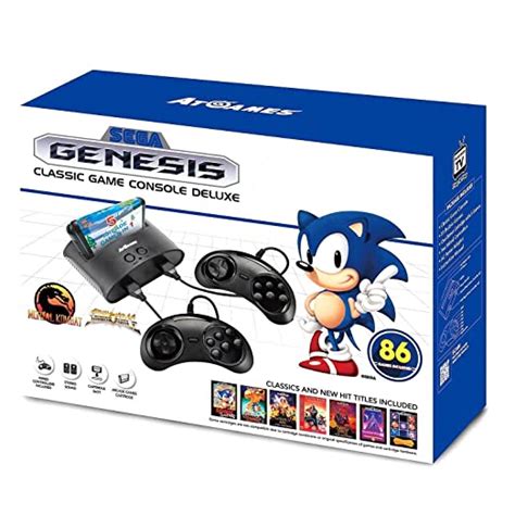 Sega Genesis Classic Game Console Deluxe Special Edition