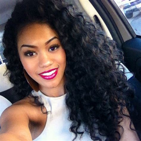 Curly Hairstyles For Black Women With Weave Images