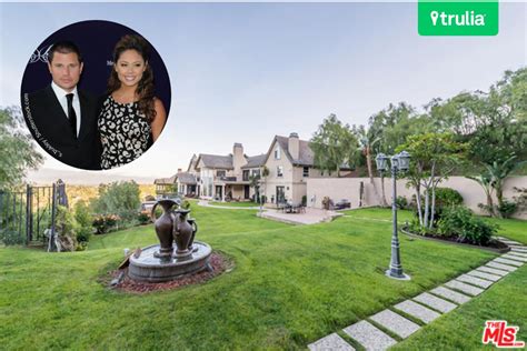 Nick Lachey And Vanessa Minnillo New House In Encino Ca Celebrity