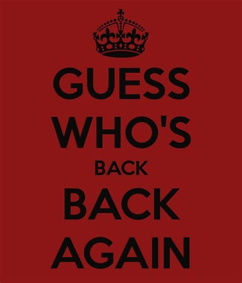 Madamwar Guess Who Back Back Again