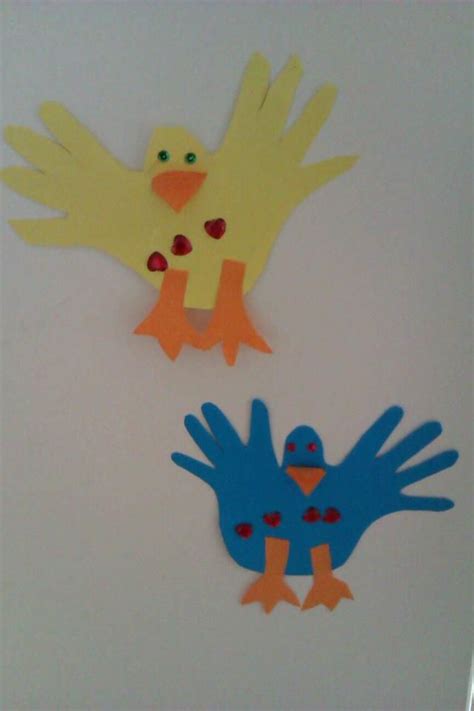Pin By Crystal Klein On For The Kids Bird Crafts Preschool Preschool