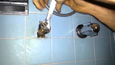 How To Fix A Leaky Shower Stall Head Youtube