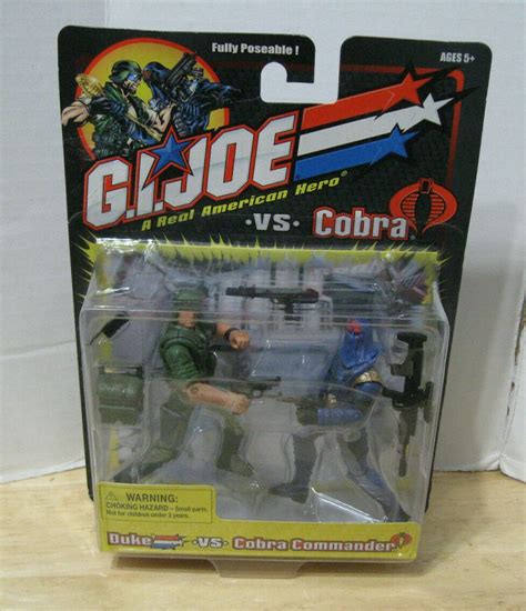 2001 Gi Gi Joe Vs Cobra Duke Vs Cobra Commander