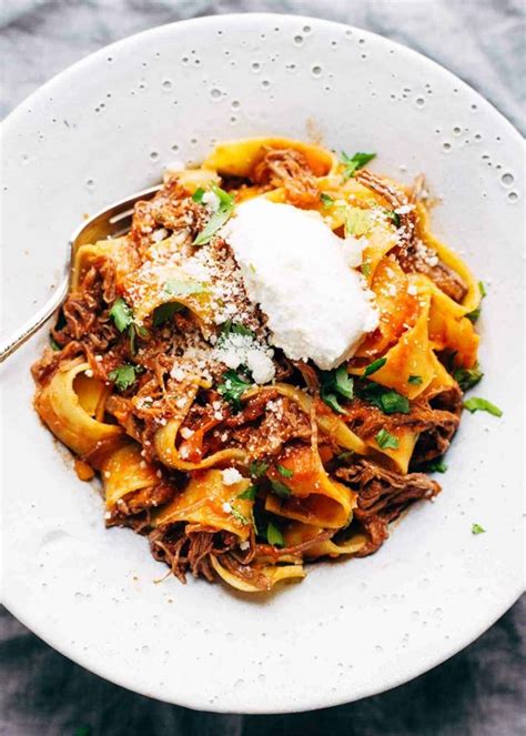 Slow Cooker Beef Ragu With Pappardelle Makeitgap Recipe