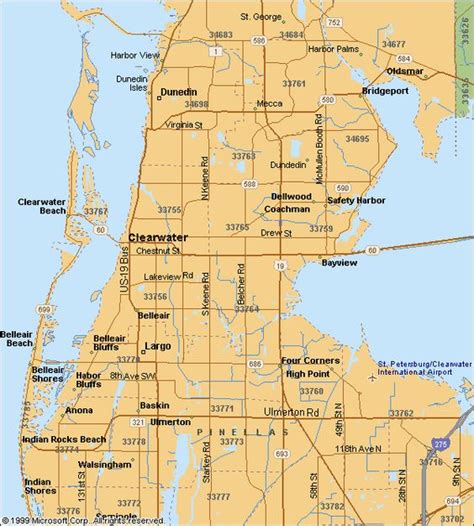 As of the 2010 census, the city had a population of 107,685. Clearwater Florida Attractions | ... map of clearwater ...