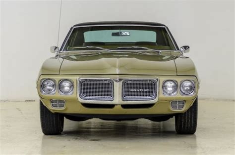1969 Pontiac Firebird 72076 Miles Antique Gold Coupe 350ci 4 Spd Manual