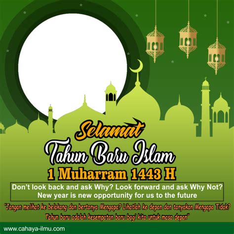 Twibbon Tahun Baru Islam Tahun Twibbon 1443 Muharram Suara Bekaci