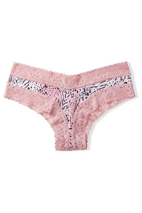 Buy Victorias Secret Lace Waist Cotton Cheeky Panty From The Victorias Secret Uk Online Shop