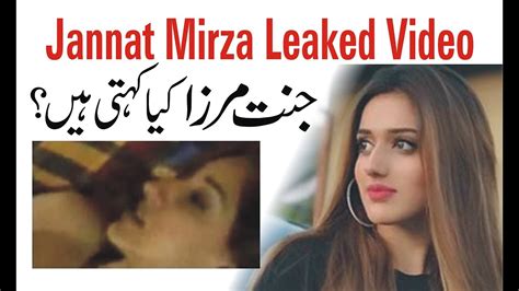Jannat Mirza Leaked Video Jannat Mirza Video Scandal Tiktok Star