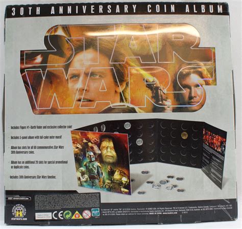 Star Wars 30th Anniversary Coin Album With Darth Vader 01 A Mosc