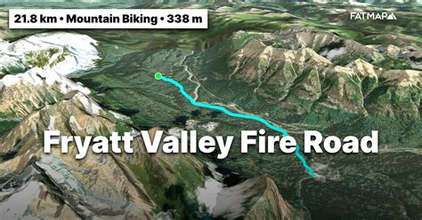 Fryatt Valley Fire Road Outdoor Map And Guide Fatmap