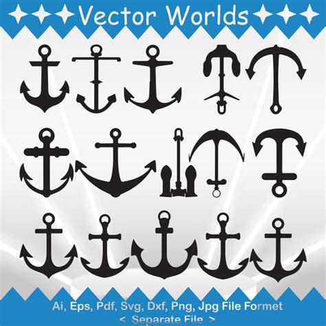 Anchor Svg Anchors Svg Anchor Compass Svg Compass Boat SVG Ai