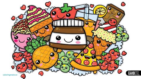 Free printable dot marker coloring pages help children learn more about letters.this set includes cute images of food & drink, one for each. Kawaii Fast Food Wallpapers - Top Free Kawaii Fast Food ...