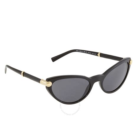 versace grey cat eye ladies sunglasses ve4365q gb187 54 8053672996296 sunglasses versace