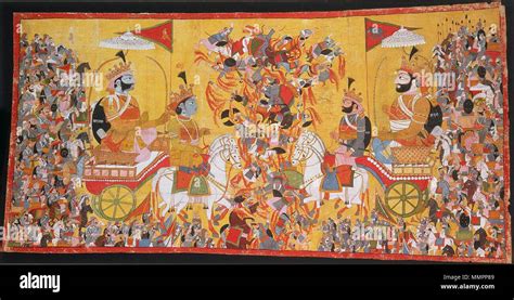 Mahabharata Kurukshetra Battle Hi Res Stock Photography And Images Alamy