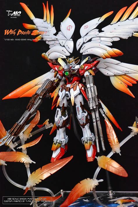 Custom Build MG 1 100 Wing Gundam Proto Zero EW Gundam Gundam
