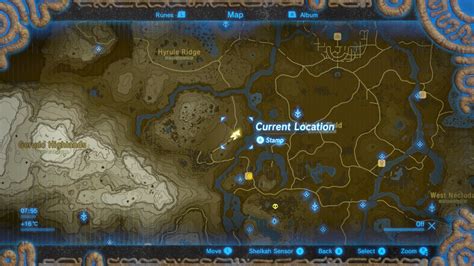 The Legend Of Zelda Breath Of The Wild Captured Memories Locations