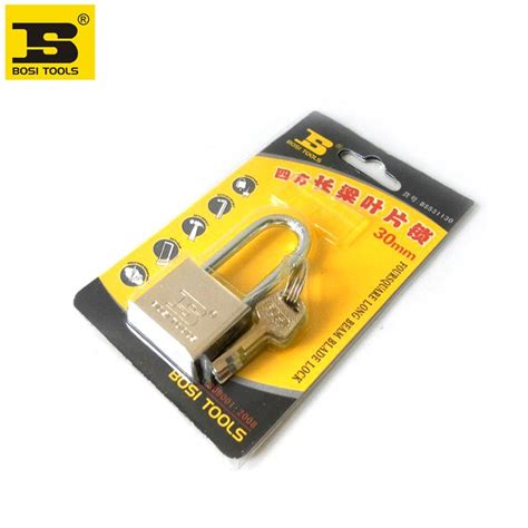 How to pick a master lock no 3 with a paperclip. Find More Locks Information about Free shipping BOSI 30mm long shank brass padlock master lock ...