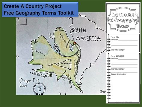 Create A Country Project Blends Geography Writing And Art