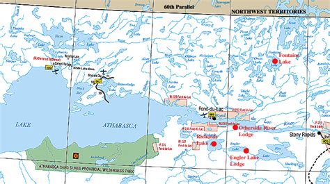 Athabasca Map