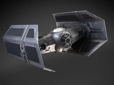 Star Wars Tie Fighter Advanced 3d Model By Squir