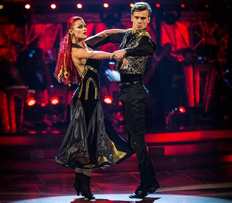 Joe Sugg Strictly 2018 Partner Dianne Buswell Blows Kisses At Him In