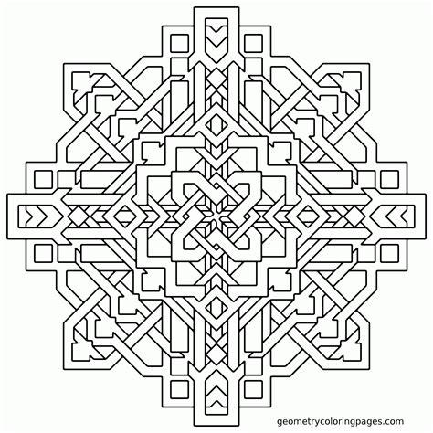 To print the image online, hover over it, then click on the printer icon that appears in the upper right corner. Sacred Geometry Coloring Pages - Coloring Home