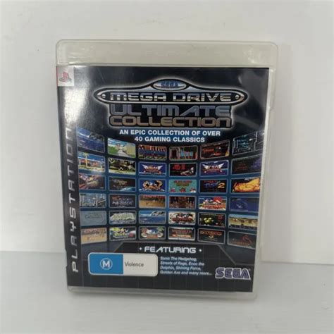 Sega Mega Drive Ultimate Collection Ps3 Playstation 3 Complete With