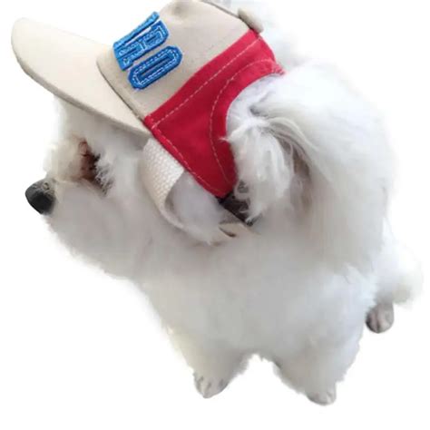Summer Winter Pet Dog Hat Pet Cap Canvas Cute Alphabet Cap Dog Baseball