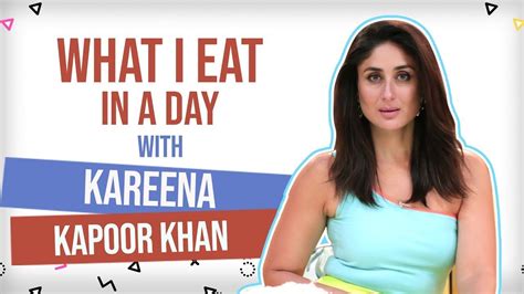 Kareena Kapoor Khan What I Eat In A Day Video Dailymotion