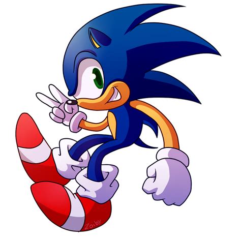 Sonic By Zoiby On Deviantart