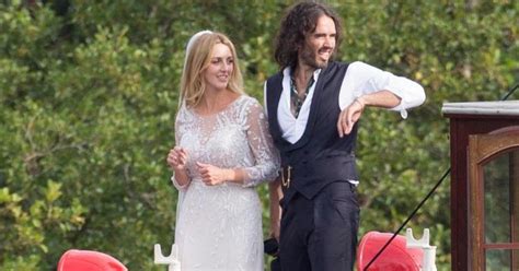 First Pictures Of Russell Brand And Laura Gallachers Intimate