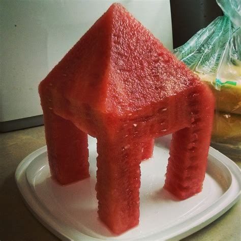 Maybe you would like to learn more about one of these? After 30 minutes of cutting, I give you the watermelon ...