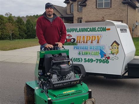 Charlie Beers Co Owner And Operator Of Happy Lawn Care In Spring Hill