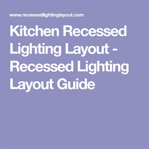 Nfpa 13 would be the reference needed for your question. Kitchen Recessed Lighting Layout | Recessed lighting ...