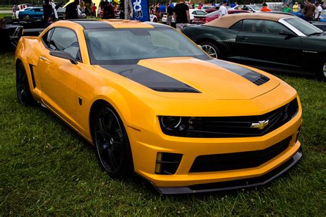 These two (and the others). Bumblebee Camaro | At Camaro 5 Fest 2013 in Indianapolis | culinarycara | Flickr