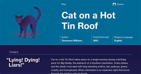 What is the victory of a cat on a hot tin roof? Cat on a Hot Tin Roof Study Guide | Course Hero