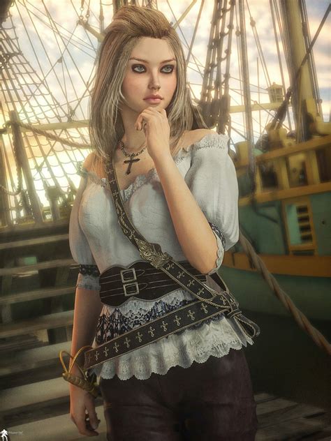 pirate girl 7 by lamuserie on newgrounds