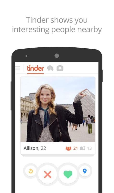 Tinder Dating Make Friends And Meet New People для Android — Скачать