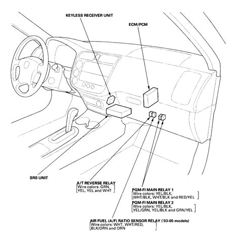 Sometimes the wiring connections to the fuel pump relay can develop an. 1994 Honda Civic Fuel Pump Wiring Diagram - Wiring Diagram