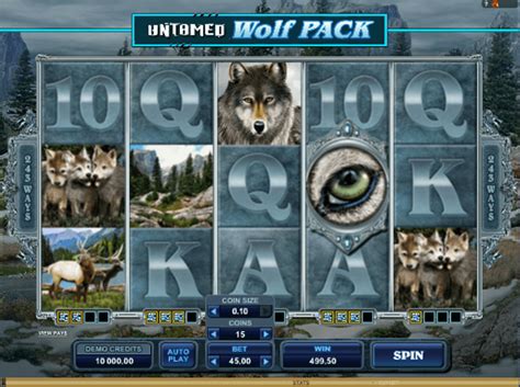 Untamed Wolf Pack Video Slots By Microgaming