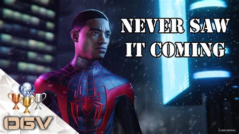 Marvels Spider Man Miles Morales Never Saw It Coming Achievement